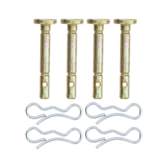 CUB CADET OEM-738-04155 1 Pack 4 Shear Pins 4 Cotter Pins Snowthrower