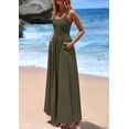 thumbnail image 4 of Vestido Maxi PRETTYGARDEN sin Mangas A Línea con Bolsillos, 4 of 8