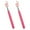 Rose Red, variant on 2 Pcs Telescopic Teacher Pointer Finger, Retractable Hand Pointer Teacher Pointers for Classroom, Mini Extendable Pointer Finger Pointer Stick Elementary School Kindergarten Teacher Supplies (White)
