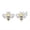 No.2, variant on European Rose Color Thread Wrapped 925 Sterling Silver Hoop Earrings AAA CZ for Women Gift