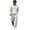 Light Gray, variant on Delconic Mens Fleece Lined Tracksuit Set Hoodie and Wide Leg Pants Two Piece Casual Loose Fit Pullover Sweat Suit Army Green L