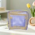 thumbnail image 4 of Multipurpose Sundries Storage Bag Square Mesh Storage Bag Cosmetic Organizer Travel Cosmetic Storage Pouch Enduring, 4 of 11