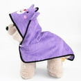 thumbnail image 3 of Chien séchage manteau de chien coucher de douche super absorbant peignoir à animal de compagnie serviette douce tpwel pour les chiens de séchage, chien séchage rapide, 3 of 7