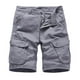 thumbnail image 1 of Pantalones cortos para hombre con cremallera, sueltos, multibolsillos, pantalones de verano, ropa masculina, 1 of 5