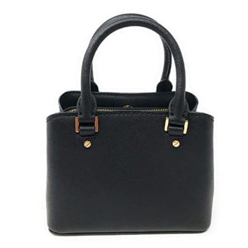 Michael Kors - Authenticated Savannah Handbag - Leather Black Plain for Women, Very Good Condition