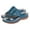 Blue, variant on NOKIO Women's Summer Toe Wedge And T Shaped Oversized Beach Sandals And Slippers Women's Comfortable Arch Support Summer Orthotic Flip Flops Sandals