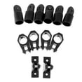 thumbnail image 3 of de 12 accesorios de para toldo Bimini de 7/8'' para barco, incluye 6 extremos de 4 toboganes de mandíbula + 2 bisagras de cubierta DYNWAVEMX Accesorios de nylon del barco, 3 of 8