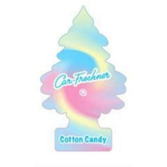 Car Freshener Corporation U1P-10282 Little Tree Car Freshener, Cotton Candy, One Per Pack