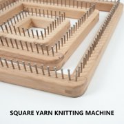 Square Knitting Board Wood Crochet Blocking Board Knitting Blocking Board for Knitting Project Home Decoration
