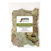 2oz Avocado Leaves Dried, Hojas De Aguacate Seca,  Leaf Tea by 1400s Spices