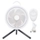 thumbnail image 2 of Ventilador De Luz Para Acampar, Ventilador De Tienda 12 Luces LED Control Remoto Inalámbrico Para Acampar Para Viajar Al Aire Libre, 2 of 8