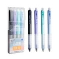 thumbnail image 7 of CCOCC 4pcs Erasable Pens,Refillable & Retractable Gel Ink Pens,Fine Point,Assorted Color Inks for Students Organizing and Coloring, 7 of 7