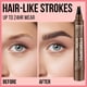 thumbnail image 2 of Bolígrafo para cejas iMethod Microblading, marrón rojizo, resistente al agua, 2 of 7