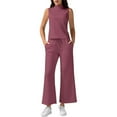 Yujem Lounge Sets for Women Sweatpants Women Fashion Solid Color Women