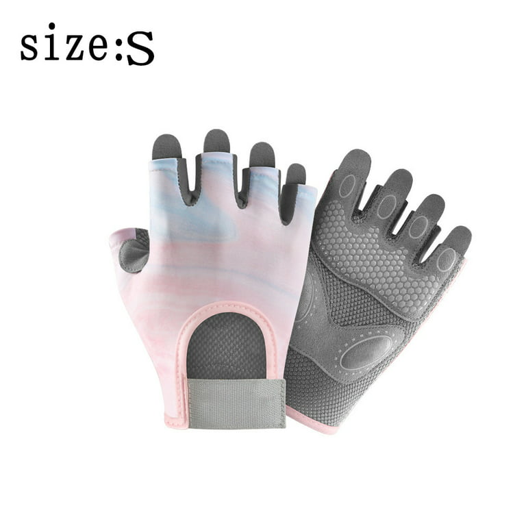 Gym Gloves for Women, Workout Gloves Women, Fingerless Gloves for  Weightlifting, Lightweight Breathable Fitness Gloves, Sports Gloves for  Training Lifting Weight Cycling Climbing Rowing，G13081 