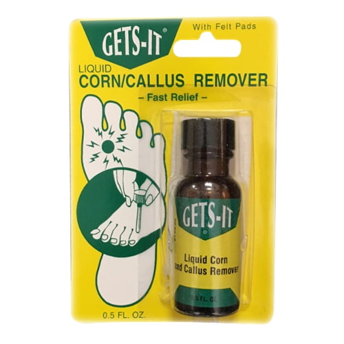 Gets It Liquid Corn/Callus Fast Relief Remover, 0.5 Oz