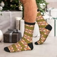 thumbnail image 7 of Bingfone Compression Socks for Women and Men Long Socks for Running Athletic Cycling Nurse- Aztec, 7 of 7