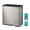 Silver, variant on SONGMICS Kitchen Dual Trash Can, 13 + 5.3 Gallon 2-Compartment Trash Bin,Stainless Steel Garbage Can, Pedals, Soft-Close Lids, Inner Buckets, Silver