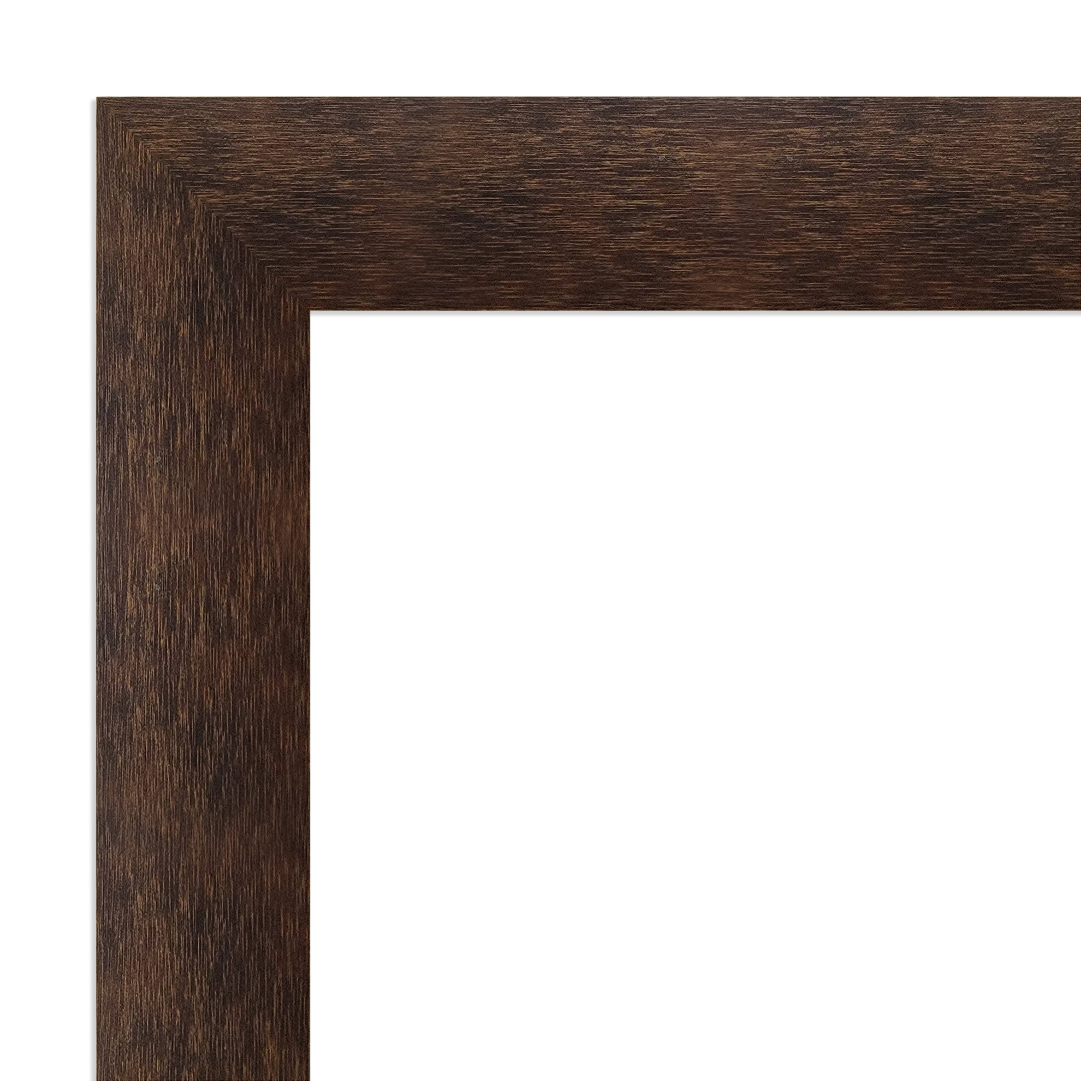 Amanti Art Natural Cork Board Wood Framed Warm Walnut Bulletin Board 41 in. x 29 in.