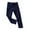 1#Navy19, variant on Byoo Girls Soft Leggings Cute Solid Color High Rise Elastic Waist Leisure Trousers Active Pants for Child
