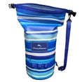 thumbnail image 2 of Tommy Bahama 20L Waterproof Dry Bag, Roll-Top (Harbor Stripe), 2 of 5