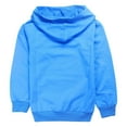 thumbnail image 3 of Grblisyd Girl's Cute Hoodies for Girls Oversized Hoodie Youth Long Sleeve Y2K Tween Tops Cute Drawstring Preppy Pullover Kids Clothes Size 10-12 Blue 140, 3 of 3