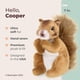 thumbnail image 2 of Peluche con forma de ardilla de cobre de la colección Bearington, 18 cm, 2 of 6