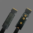thumbnail image 5 of Gen 4 M.2 NVMe PCIe Adapter Cable Silver-Plated Shielded Cable, SATA Adapter and Power Cable Included CPUs Motherboards, 5 of 5