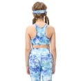 thumbnail image 3 of Girls Athletic Tank Tops Sleeveless Running Active Yoga Dance Sports Shirts 5-12Y, 3 of 7