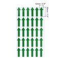 thumbnail image 2 of Small Arrow Sticker Label 1.2x0.4", 600 Pcs Adhesive Color Coding Sign Decal, Green, 2 of 5