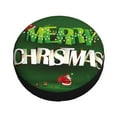 thumbnail image 3 of Balery Merry Christmastire Cover Waterproof Dust-Proof, Universal Spare Wheel Tire Cover For Trailer, Rv, Suv Truck And Vehicle Camper Accessories-15 Inch, 3 of 9