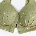 thumbnail image 3 of Bixock Plus Size Bra for Women No Underwire Wireless Bra Mesh Splicing Thin Cups Thin Straps Lift Support Breathable Summer Daily Women Under Wear, 3 of 7