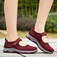 thumbnail image 7 of BERANMEY Women‘s Slip-On Walking Shoes – Easy On/Off with Hook & Loop Comfort-Focused Athletic Sneakers for Women Non-Slip Casual Shoes for Travel Work Outdoor, 7 of 7