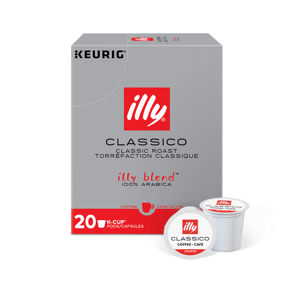 illy K-Cup Pods Classico Medium Roast 