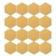 thumbnail image 1 of unbranded 48Ud Stickers De Acrílico Hexagonal Dorado Para De Paredes Sin Taladrar Y Fácil Instalación, 1 of 8