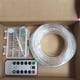 thumbnail image 2 of 100 luces LED de tubo de alambre de cobre, caja de batería impermeable para exteriores, tubo de arco iris de PVC con Control remoto, 2 of 4