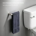 thumbnail image 3 of simpletome Toilet Paper Holder Wall Mount Never Rust Zinc Alloy Drilling Installation Modern Minimalist Design, 3 of 9