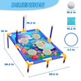 thumbnail image 4 of Juguete Bean Bag Toss Game Toyk 3 en 1 con soporte para niños de 3 a 6 años, 4 of 6