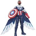 thumbnail image 1 of Figuras de acción de los vengadores de Marvel para niños, juguetes de 30cm de la serie Titan Hero, Capitán América, Pantera Negra, halcón, regalos de cumpleaños Fivean  unisex, 1 of 2