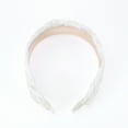 thumbnail image 4 of Unique Bargains 1 Pc Fashion Lace Wide Headbands for Women Beige, 4 of 6