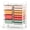 Multicolor, variant on Topcobee 12-Drawer Utility Rolling Cart with Drawers, Multi-Use Storage, Storage Cabinet for Living Room