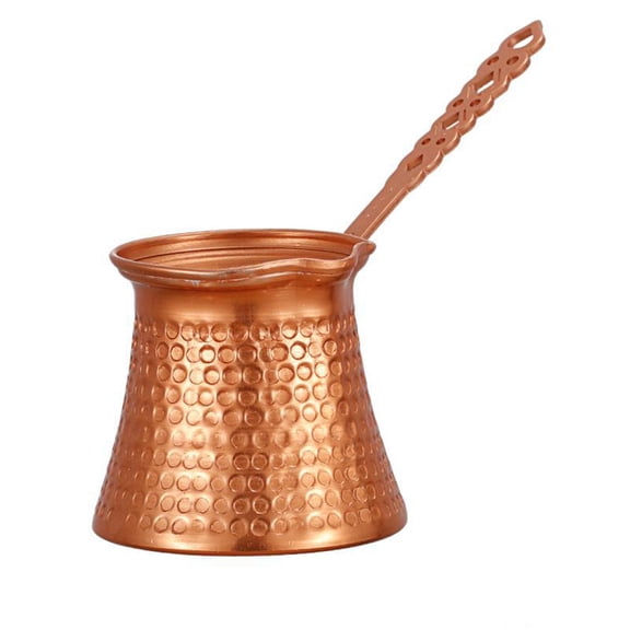AOOOWER Coffee Vessel With Long Handle 330ml Turkish Coffee Pot for Home and Restaurant