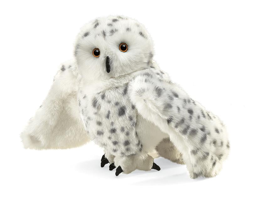 Folkmanis Puppets Play Pretend Fun Animal Puppets Snowy Owl 