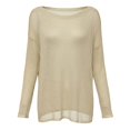 thumbnail image 3 of Lightweight Beach Cover Up Tunic Flowy Swimwear Outerwear Summer Casual Dress PocketsKhakiL, 3 of 3