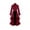 Red, variant on Huowey Kids Big Girls Gothic Tuxedo Long Trench Jacket Long Tops Dress Fashionable Dailywear, 16-17 Years