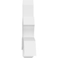 thumbnail image 3 of 60"W x 30"H x 6"D x 6"F, 12/12 Pitch, Davenport Architectural Grade PVC Gable Bracket, 3 of 8