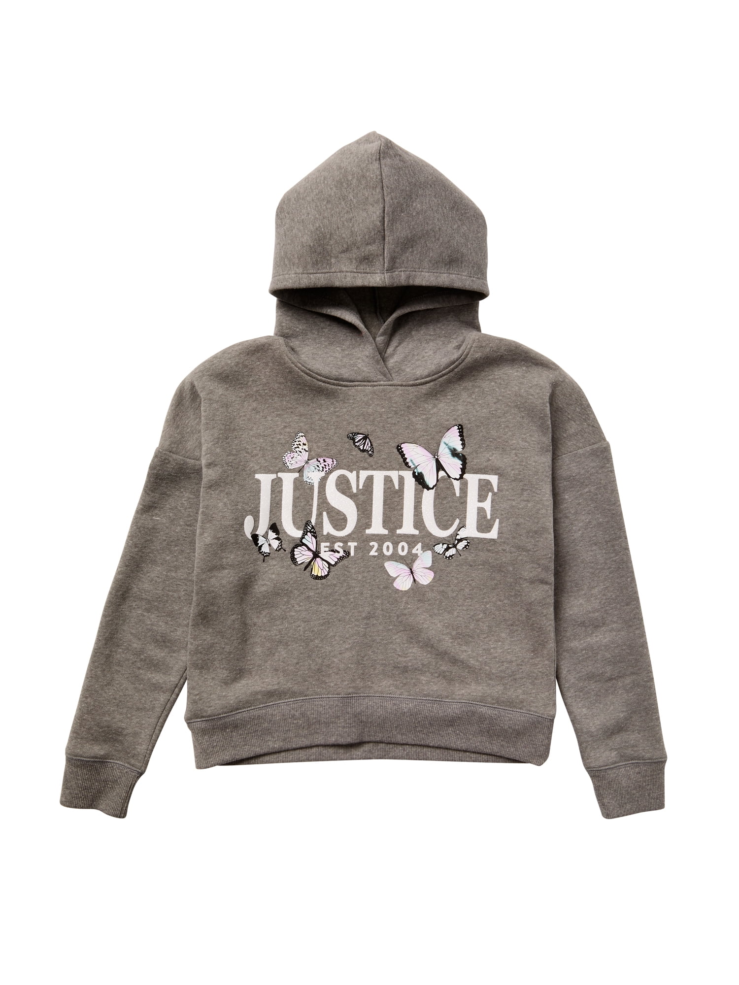 Justice Girls Graphic Fleece Hoodie, Sizes XS(5/6)-XXL(16/18