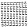thumbnail image 5 of EXHUMKY Back to School DIY Binding Rivets Silver Iron 100Pcs Double-Sided Cap Design, 5 of 8