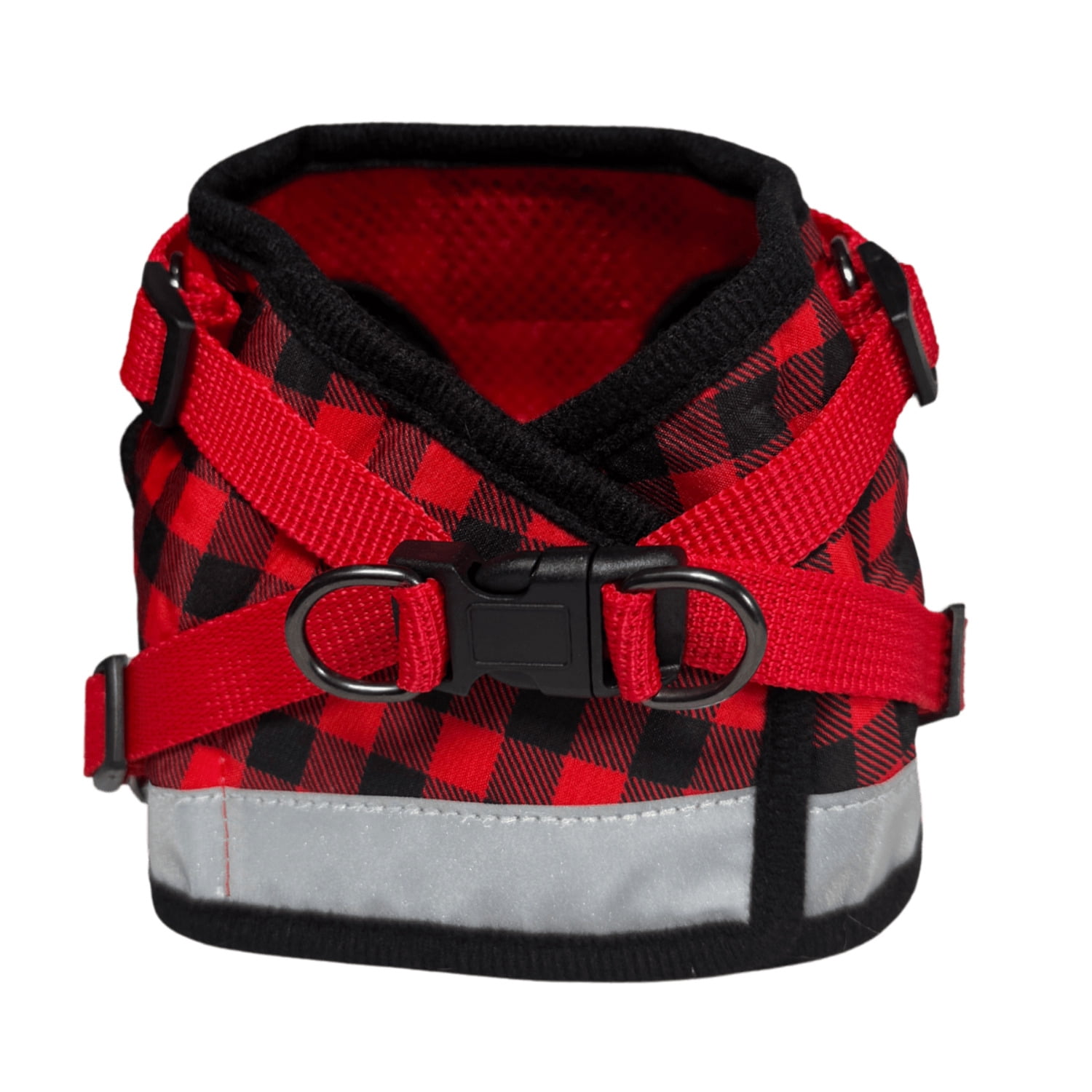 "The Pawsitively Plaid" Limited Edition Buffalo Plaid Cat Harness