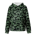 thumbnail image 6 of KPOPLK Hoodies for Teen Girls Long Sleeve Cute Halloween Sweatshirts Hooded Graphic Print Sweatshirt Preppy Clothes Fall Winter Orange,Size 11-12 Years, 6 of 6